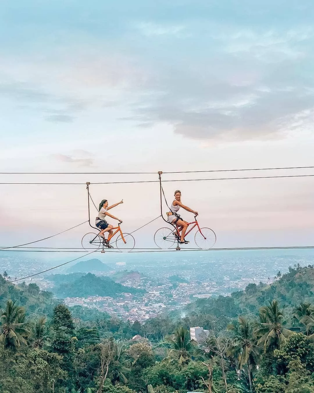 Sky Cycle in Rishikesh